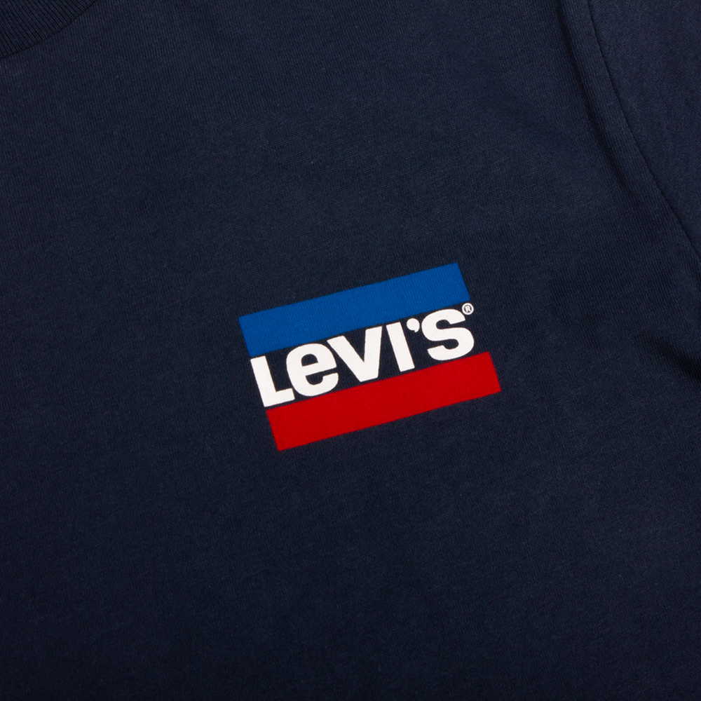 Levi's Navy Block Logo T-shirt | The Rainy Days
