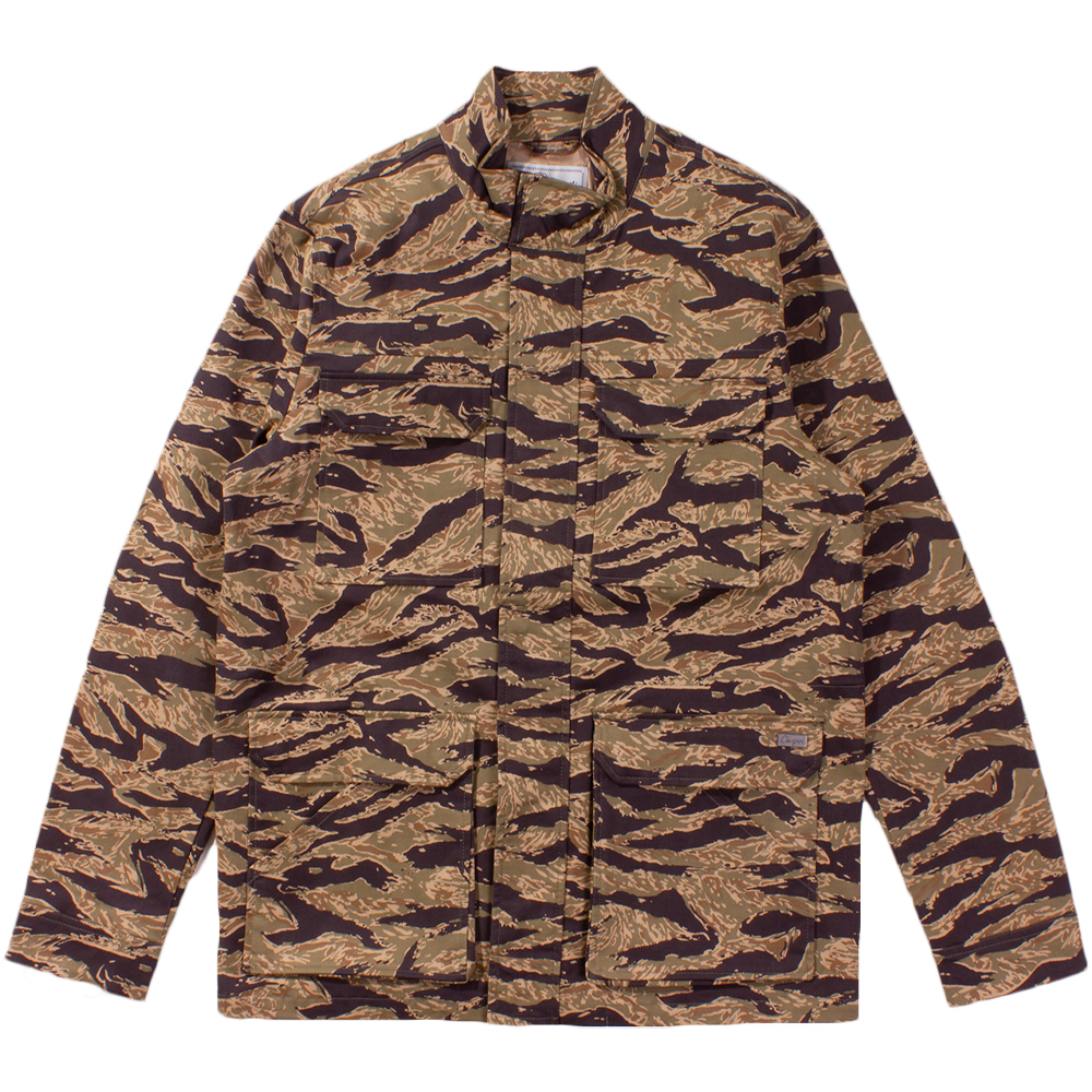 Chevignon-Camouflage-Leo-Print-Jacket | The Rainy Days