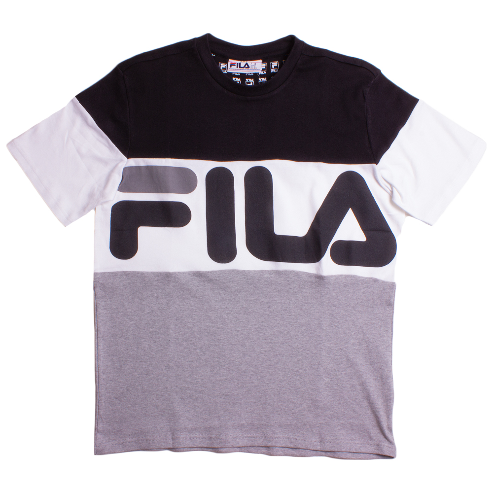 Fila Black / Grey / White Vialli T-Shirt