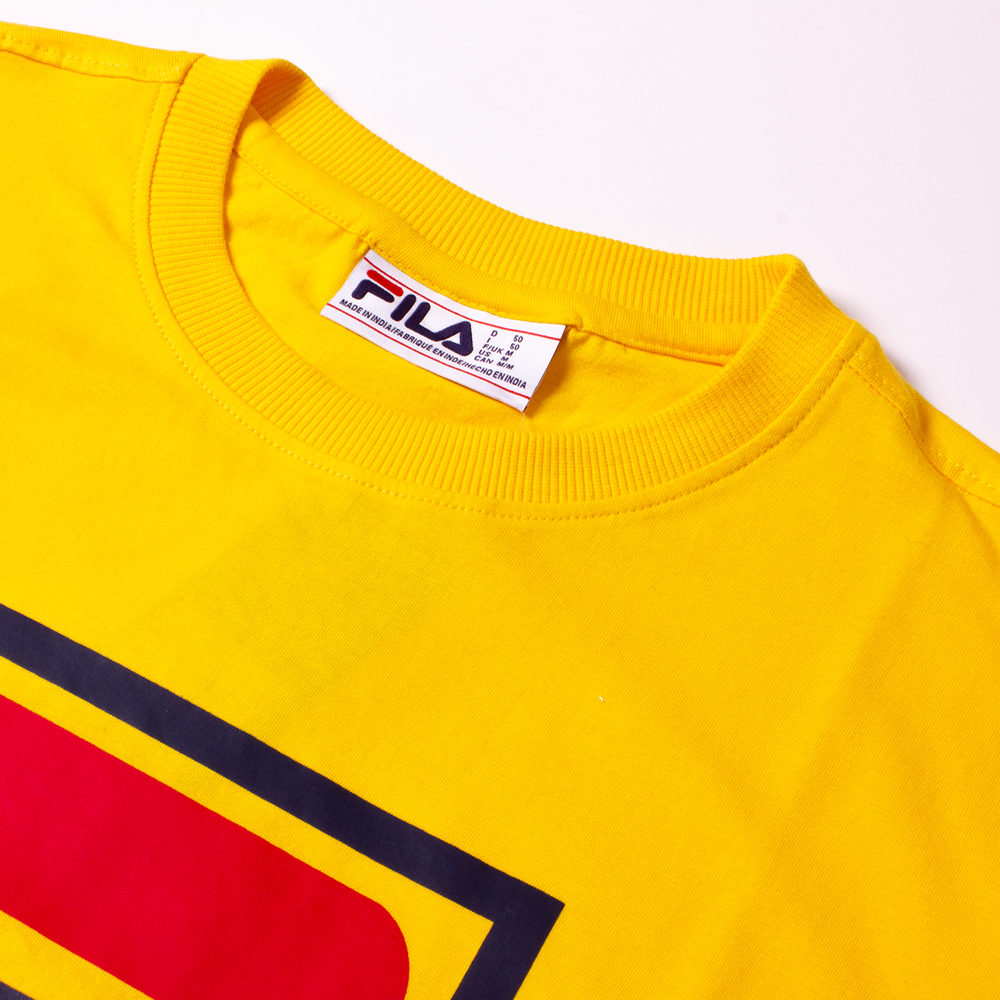 FILA Freesia 'Jack' Stacked Logo T-Shirt | The Rainy Days