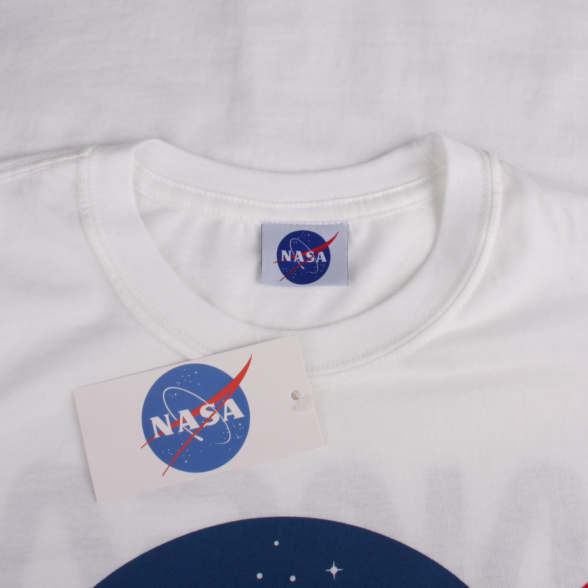 NASA Circle Logo White T-Shirt | The Rainy Days
