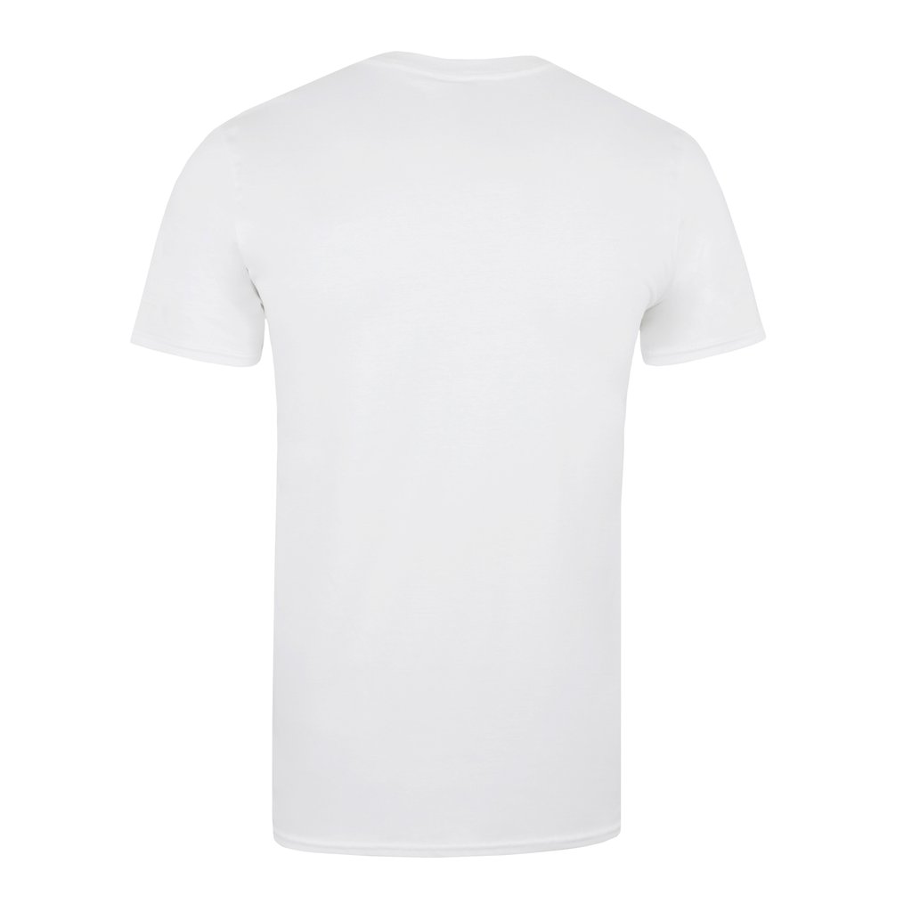 MTV Check Logo Men's White T-Shirt | The Rainy Days