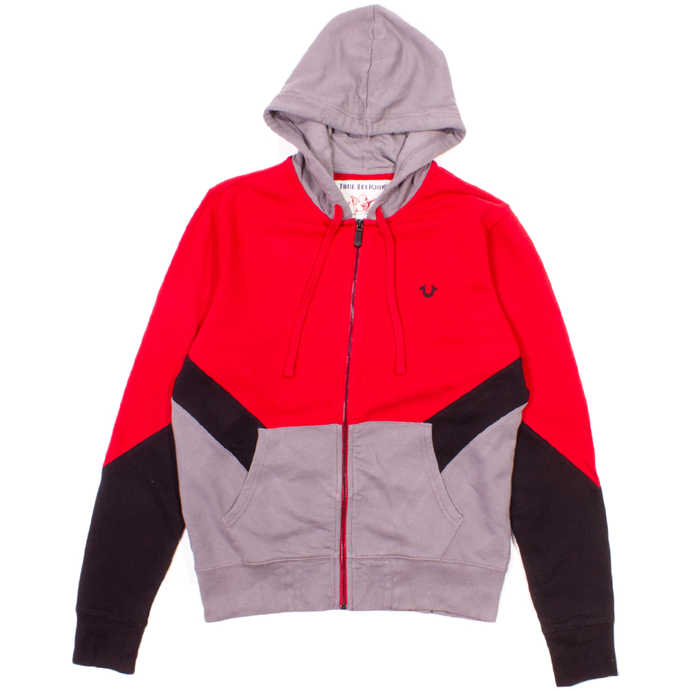 red true religion hoodie