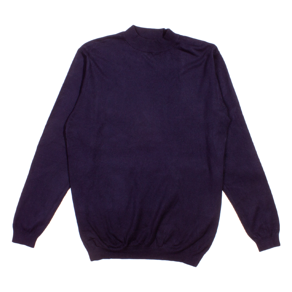 zara navy jumper