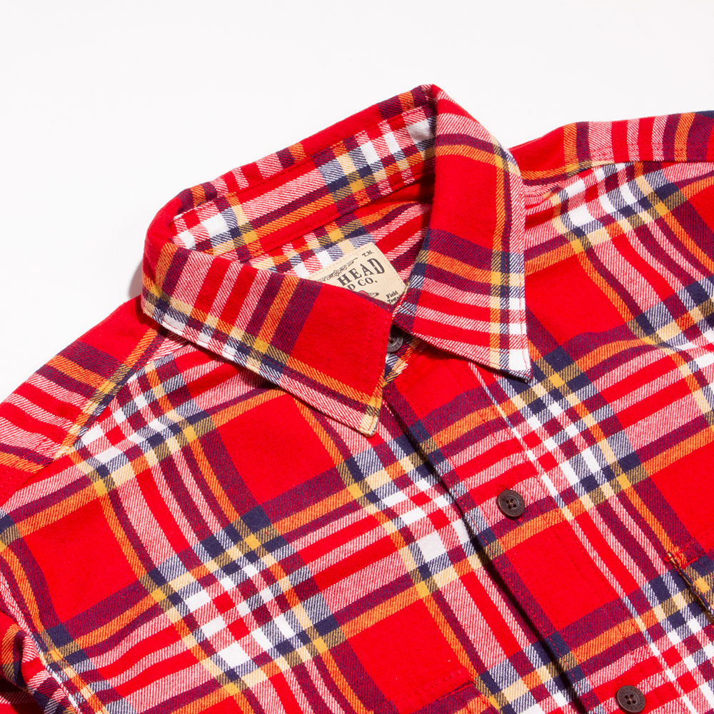 Red Head Brand Red Plaid Premium Flannel Shirt | The Rainy Days