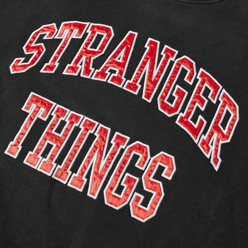 Levi's® x Stranger Things Black 'STRANGER THINGS' Oversized Sweatshirt |  The Rainy Days