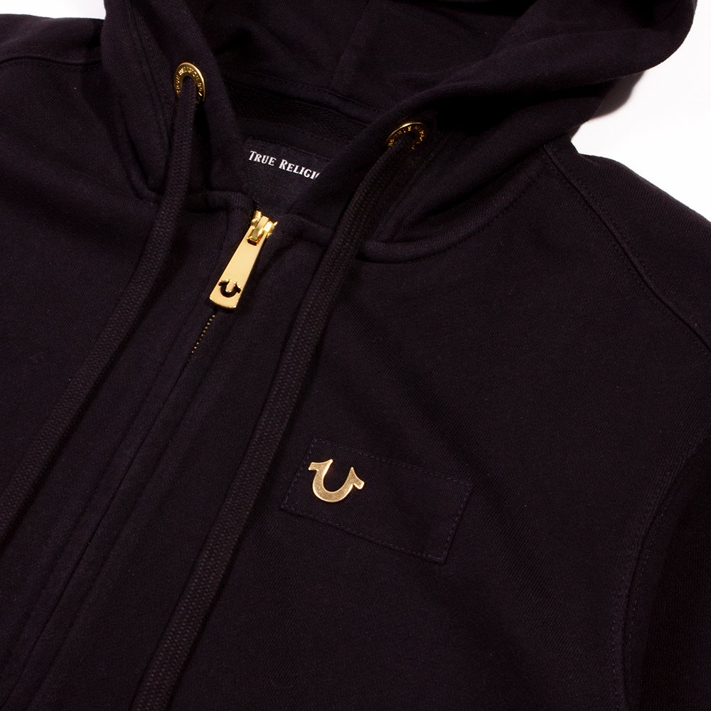 True Religion Black And Gold Hoodie | peacecommission.kdsg.gov.ng