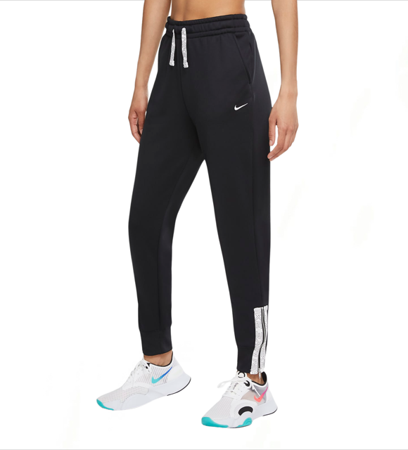 Nike Women's Black Therma Zip Jogger Pants | The Rainy Days