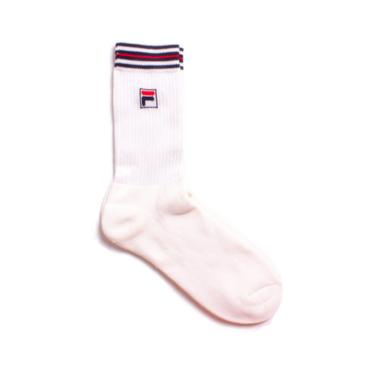 Fila Off White Calza Vintage Socks | The Rainy Days