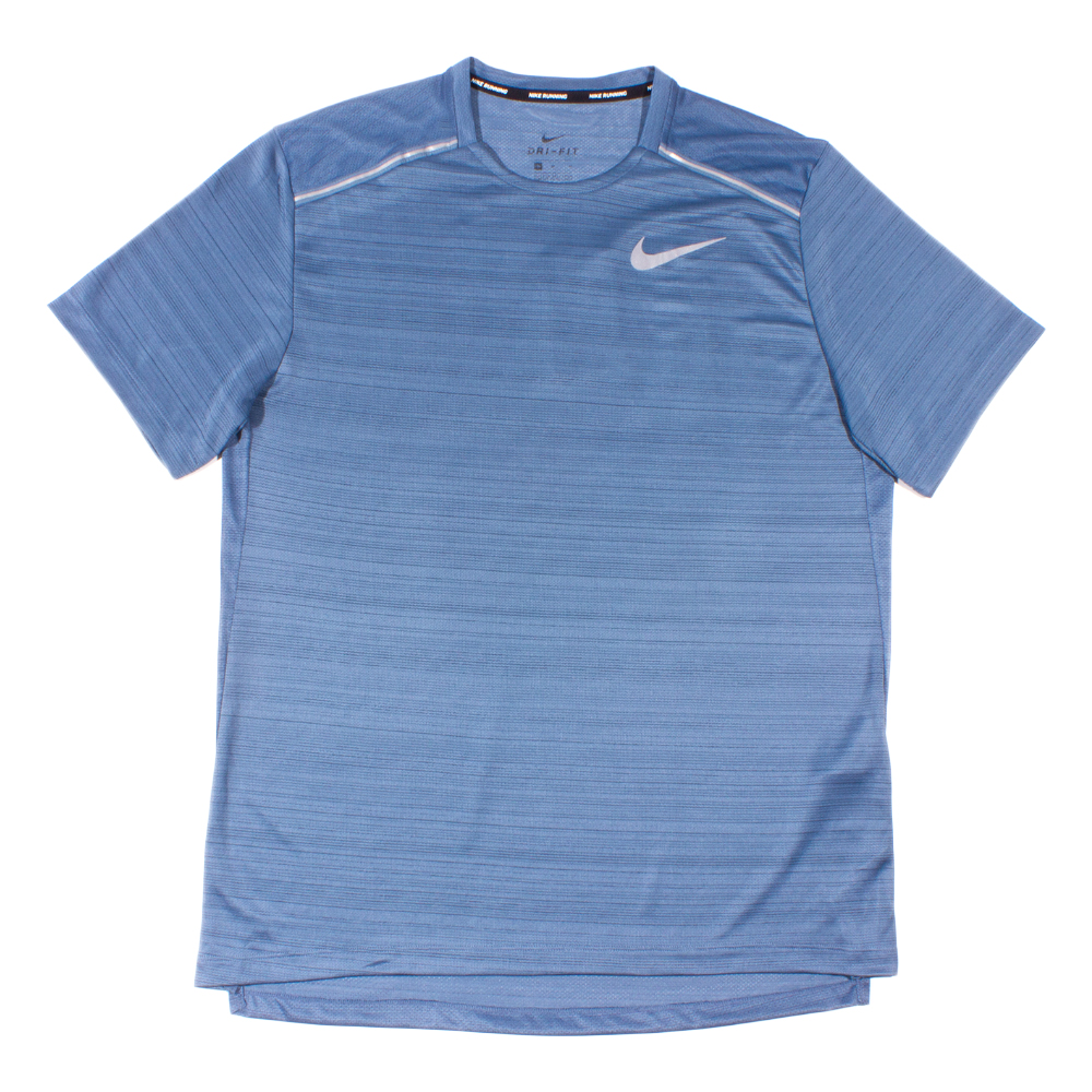 Nike Thunderstorm Blue 'Miler' Dri-FIT T-Shirt | The Rainy Days