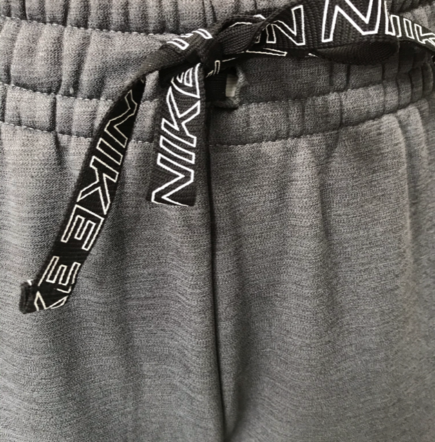Nike Women's Charcoal Grey Therma Zip Jogger Pants | The Rainy Days