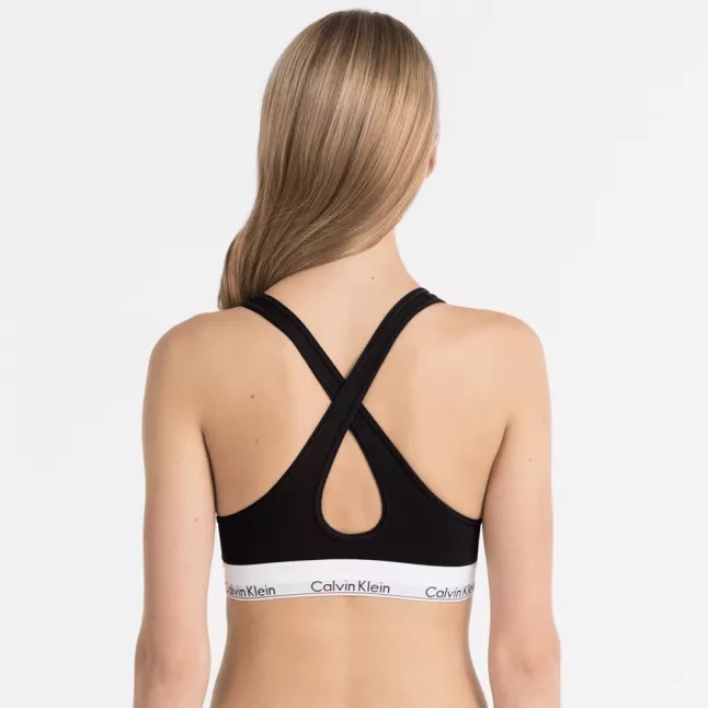  Calvin Klein Underwear Womens Modern Cotton Lightly  Non-Wired And Non Paded Lined Bralette
