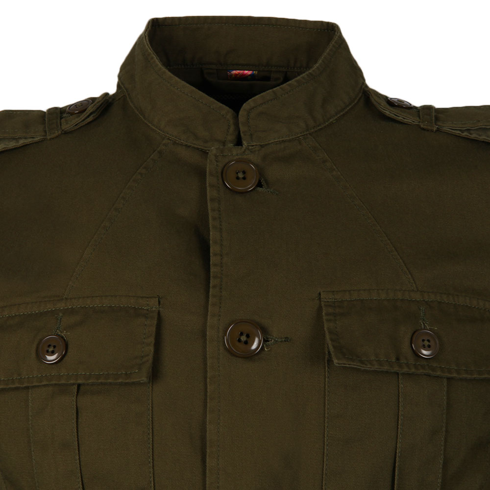 Pretty Green Khaki Lennon Jacket | The Rainy Days