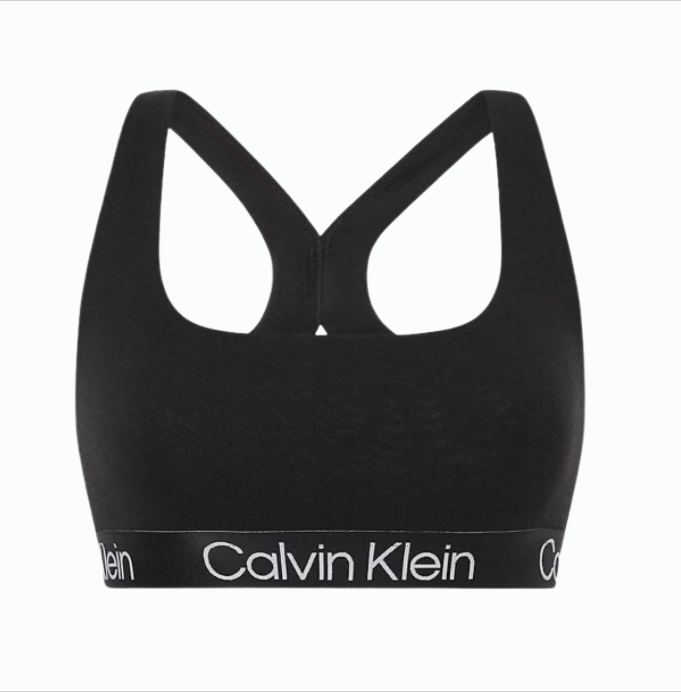 Calvin Klein Women's Black Modern Structure Bralette | The Rainy Days