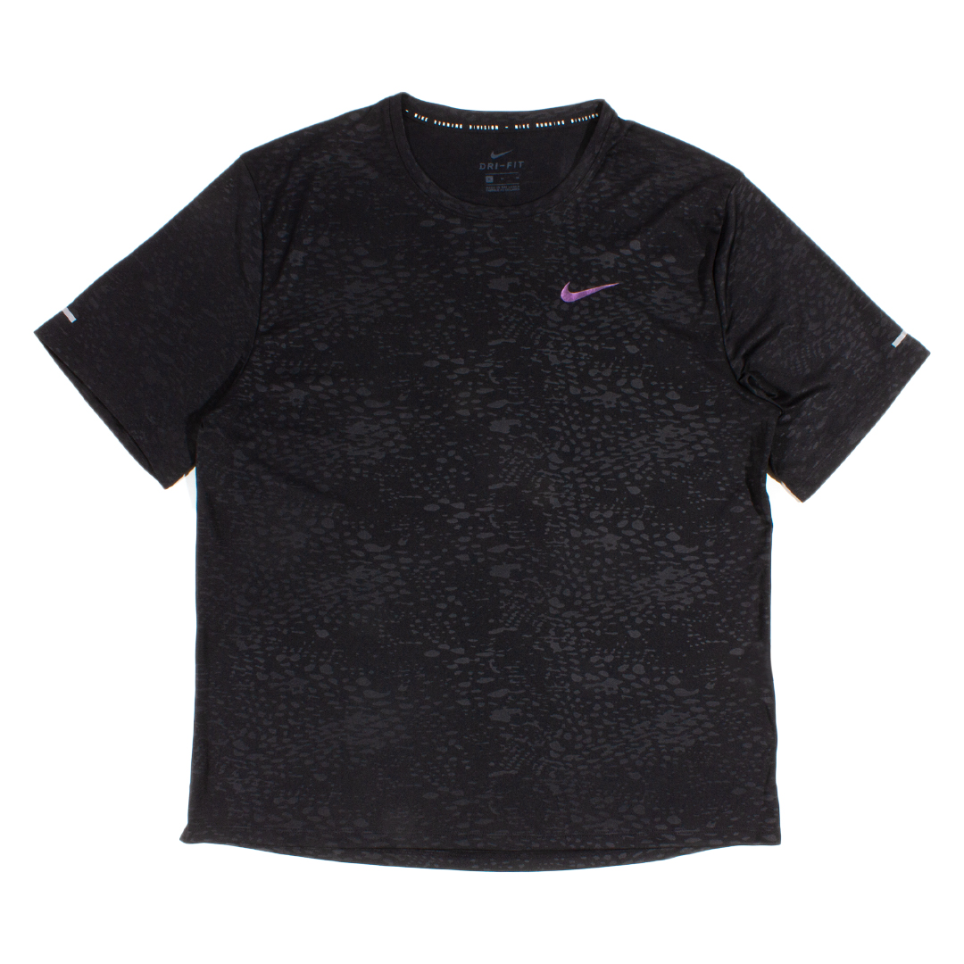 Nike Men's Black Dri-FIT Running Division Top | The Rainy Days