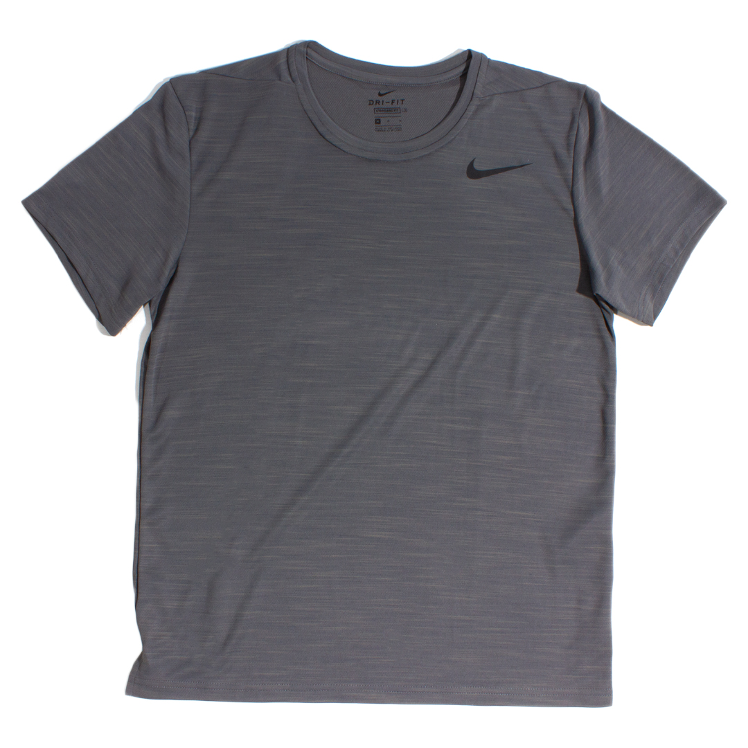 Nike Men's Dark Grey 'Superset' Dri-Fit T-Shirt | The Rainy Days