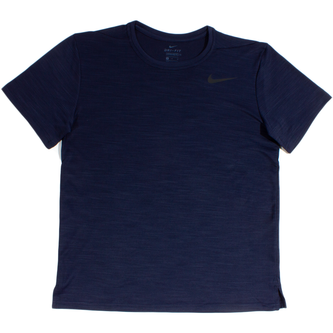 Nike Men's Dark Navy 'Superset' Dri-Fit T-Shirt | The Rainy Days