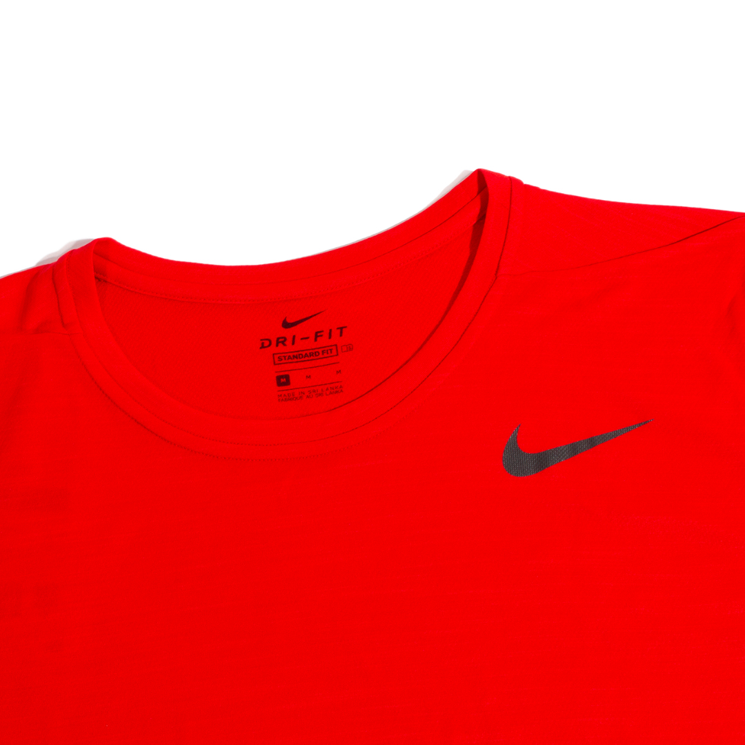 Nike Men's Red 'Superset' Dri-Fit T-Shirt | The Rainy Days