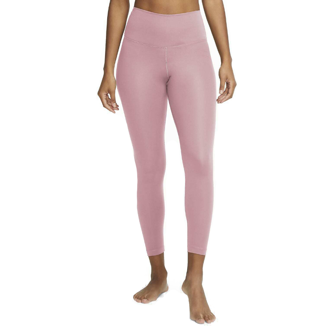 Nike Yoga Women's Pastel Pink 7/8 Leggings | The Rainy Days