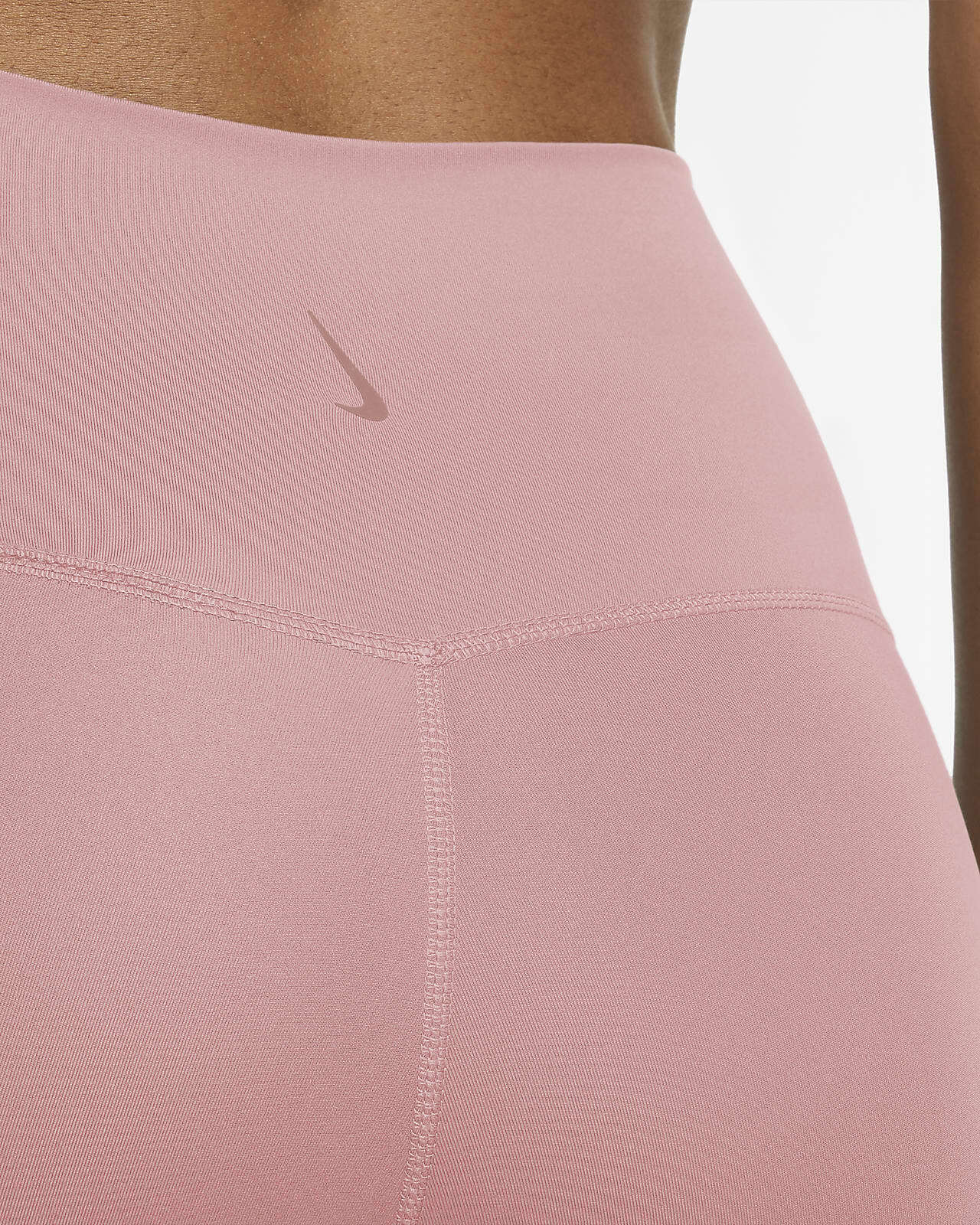 Nike Yoga Women's Pastel Pink 7/8 Leggings