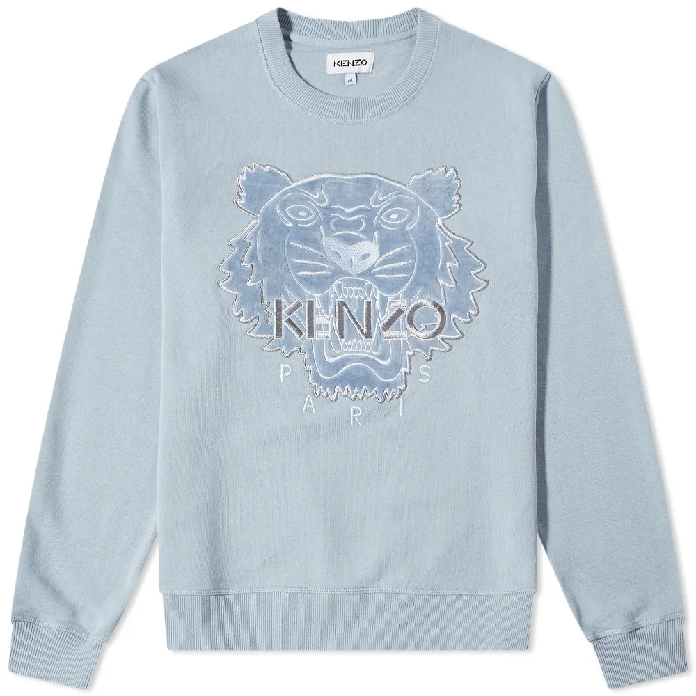 Kenzo Glacier 'Festive' Embroidered Tiger Sweatshirt | The Rainy Days