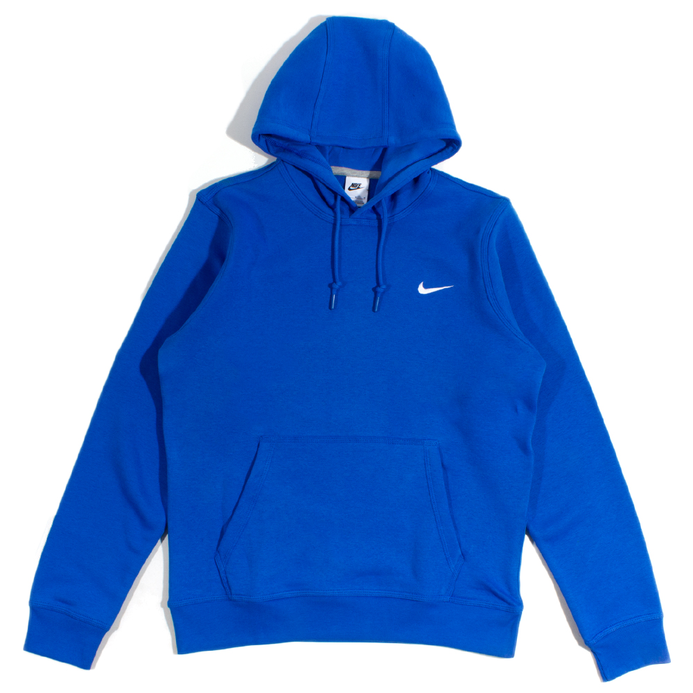 Nike Men's Blue 'Sportswear Club' Pullover Hoodie | The Rainy Days