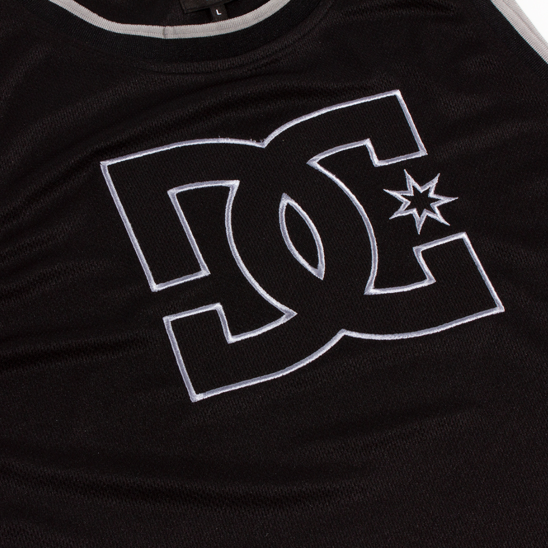 DC Shoes Black 'Freedalbo' Mesh Tank Top | The Rainy Days