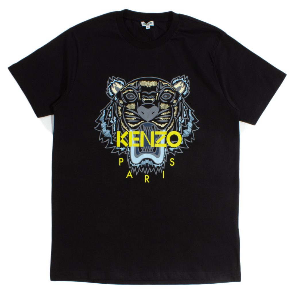 Kenzo Black Tiger Seasonal Relaxed T-shirt | The Rainy Days