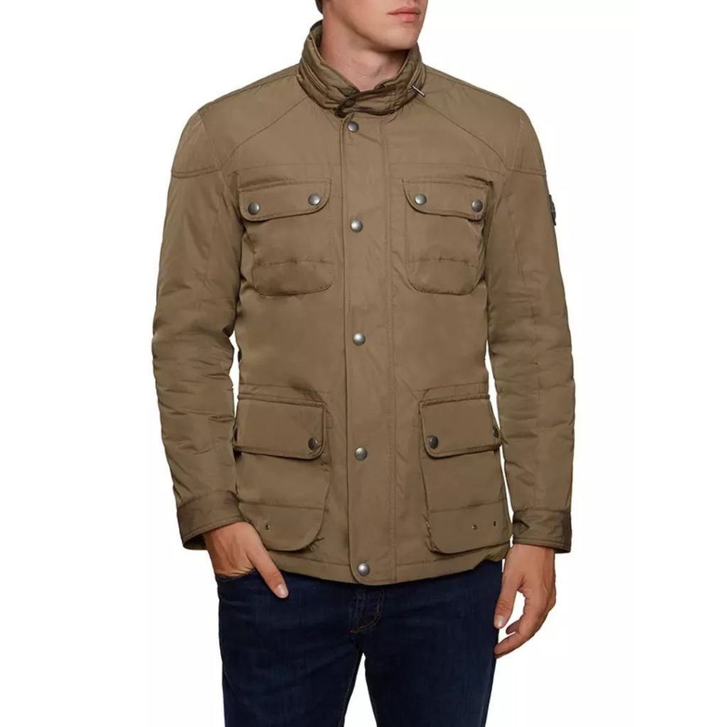 Hackett Khaki Water-repellent 'Velospeed' Jacket | The Rainy Days