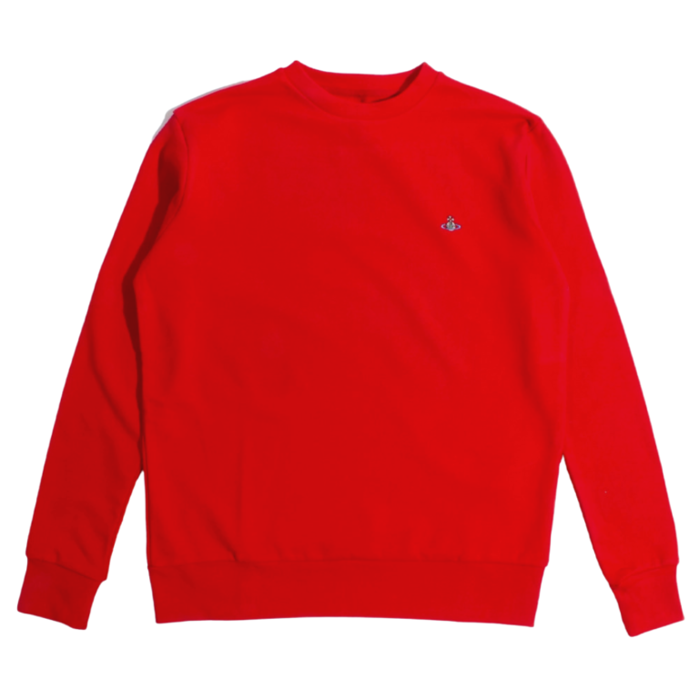 Vivienne Westwood Red Orb Crewneck Sweatshirt | The Rainy Days