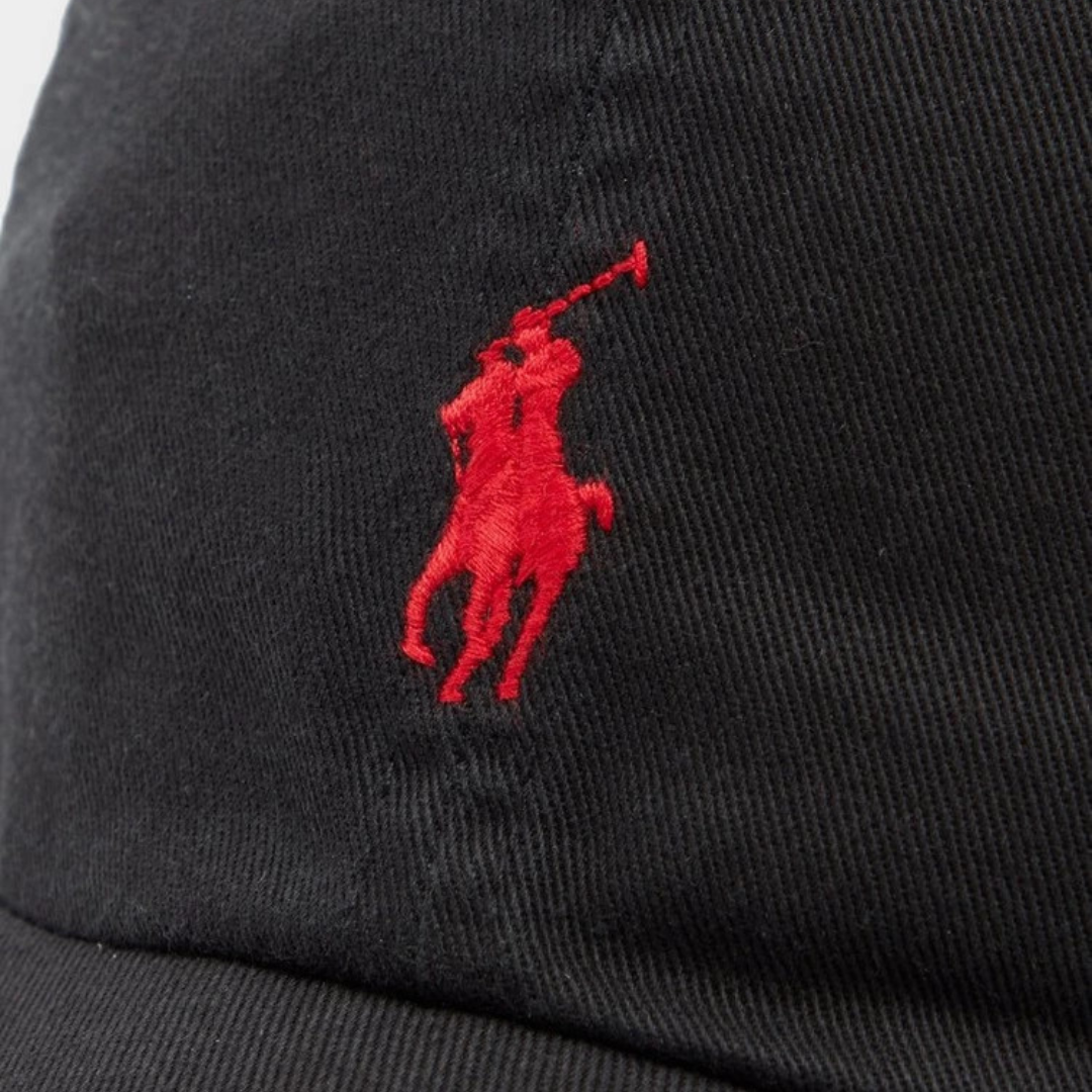 Polo Ralph Lauren Black Classic Baseball Cap | The Rainy Days