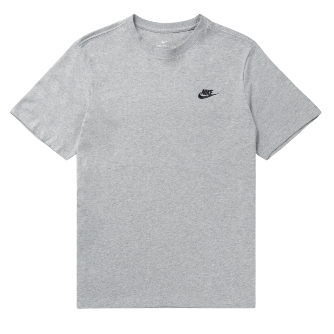Nike Sportswear Grey Club T-Shirt | The Rainy Days