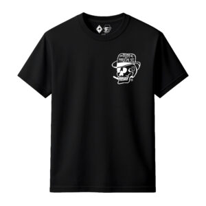 Rum Knuckles Classic OG Skull Black T-Shirt