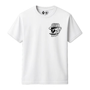 Rum Knuckles Classic OG Skull White T-Shirt