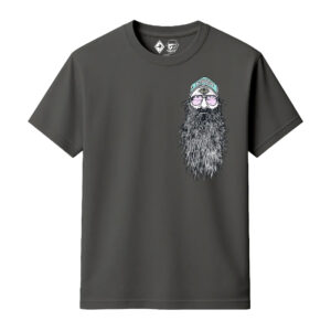 Rum Knuckles Rugman OG Charcoal T-Shirt