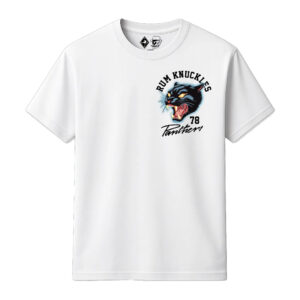 Rum Knuckles White Panthers T-Shirt
