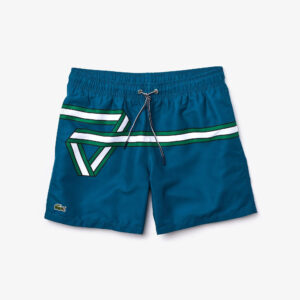 Lacoste Blue Marine Ribbon Swimshorts