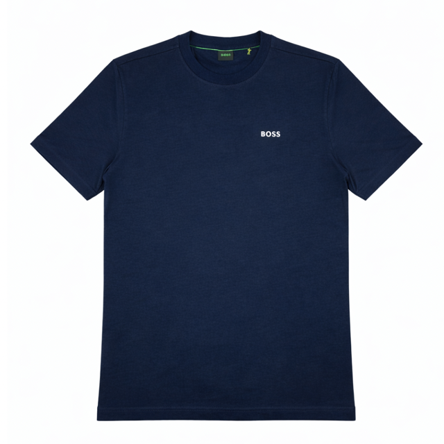 Hugo Boss logo detail Navy T-shirt