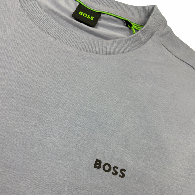 Hugo Boss logo detail blue/grey T-shirt