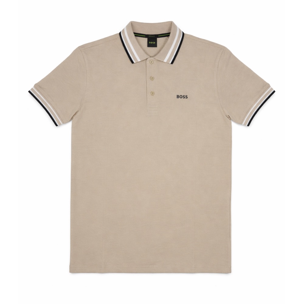 Hugo Boss Beige Paddy Polo Shirt