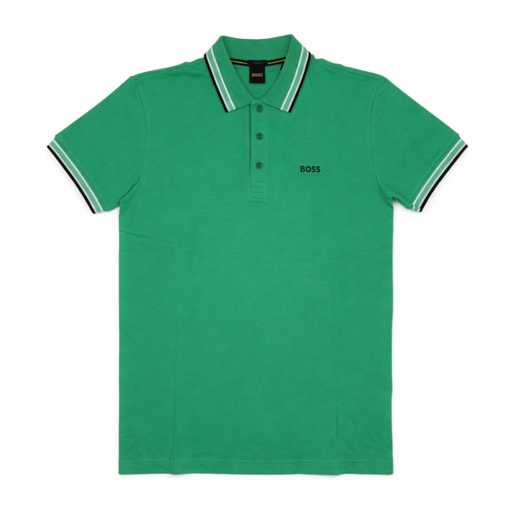Hugo Boss Green Paddy Polo Shirt